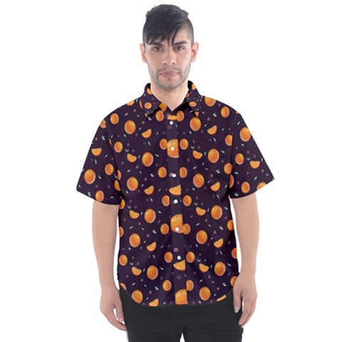 Oranges Men s Short Sleeve Shirt by SychEva