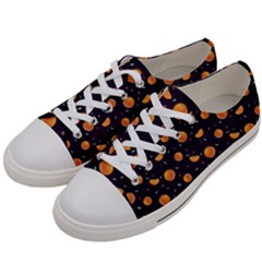 Oranges Men s Low Top Canvas Sneakers by SychEva