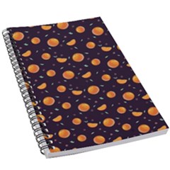 Oranges 5 5  X 8 5  Notebook by SychEva