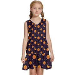 Oranges Kids  Sleeveless Tiered Mini Dress by SychEva