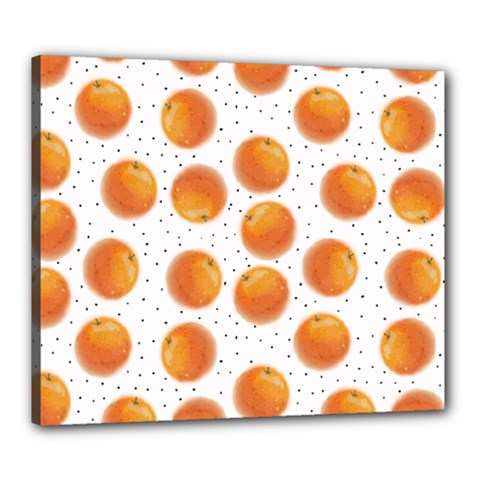 Orange Canvas 24  X 20  (stretched) by SychEva