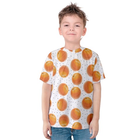 Orange Kids  Cotton Tee by SychEva