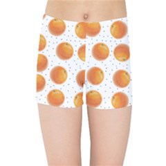 Orange Kids  Sports Shorts by SychEva