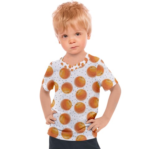 Orange Kids  Sports Tee by SychEva