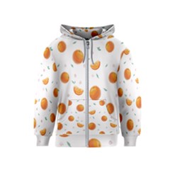 Oranges Kids  Zipper Hoodie by SychEva