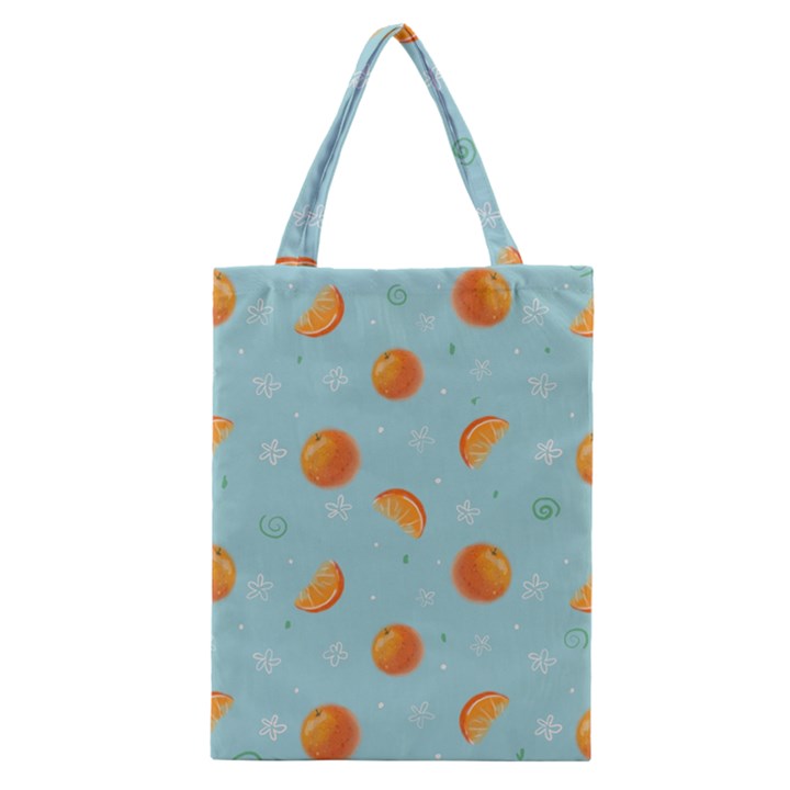 Oranges Pattern Classic Tote Bag