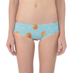 Oranges Pattern Classic Bikini Bottoms by SychEva