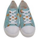 Oranges Pattern Women s Low Top Canvas Sneakers View1