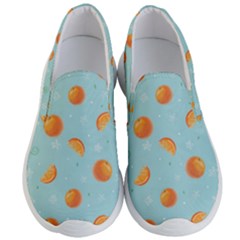 Oranges Pattern Men s Lightweight Slip Ons by SychEva