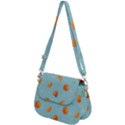 Oranges Pattern Saddle Handbag View2