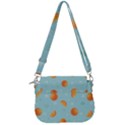 Oranges Pattern Saddle Handbag View3