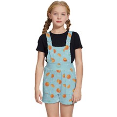 Oranges Pattern Kids  Short Overalls by SychEva