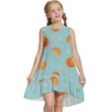 Oranges Pattern Kids  Frill Swing Dress View1