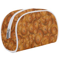 Fruity Fun Tangerine Print Pattern Make Up Case (large) by dflcprintsclothing