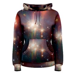 Astrology Astronomical Cluster Galaxy Nebula Women s Pullover Hoodie