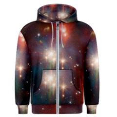 Astrology Astronomical Cluster Galaxy Nebula Men s Zipper Hoodie