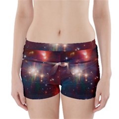 Astrology Astronomical Cluster Galaxy Nebula Boyleg Bikini Wrap Bottoms by Jancukart