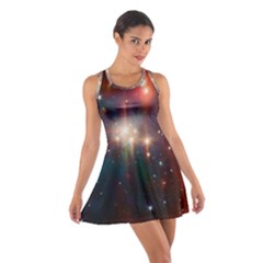 Astrology Astronomical Cluster Galaxy Nebula Cotton Racerback Dress