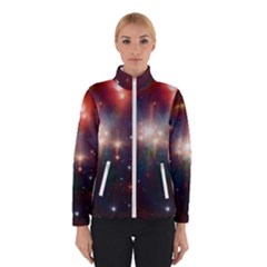 Astrology Astronomical Cluster Galaxy Nebula Women s Bomber Jacket