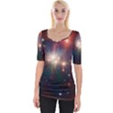 Astrology Astronomical Cluster Galaxy Nebula Wide Neckline Tee View1