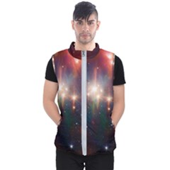 Astrology Astronomical Cluster Galaxy Nebula Men s Puffer Vest