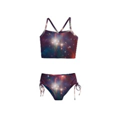 Astrology Astronomical Cluster Galaxy Nebula Girls  Tankini Swimsuit by Jancukart