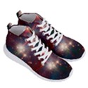 Astrology Astronomical Cluster Galaxy Nebula Men s Lightweight High Top Sneakers View3