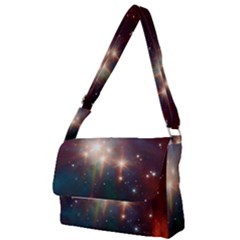 Astrology Astronomical Cluster Galaxy Nebula Full Print Messenger Bag (s)