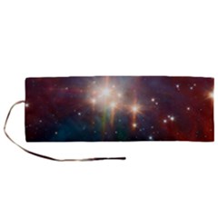 Astrology Astronomical Cluster Galaxy Nebula Roll Up Canvas Pencil Holder (m)