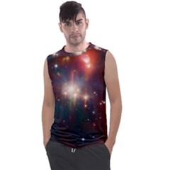 Astrology Astronomical Cluster Galaxy Nebula Men s Regular Tank Top by Jancukart