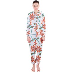 Bloom Blossom Botanical Hooded Jumpsuit (ladies)