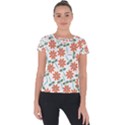 Bloom Blossom Botanical Short Sleeve Sports Top  View1