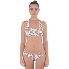 Bloom Blossom Botanical Cross Back Hipster Bikini Set