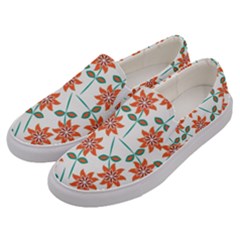 Bloom Blossom Botanical Men s Canvas Slip Ons