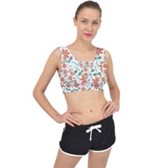 Bloom Blossom Botanical V-back Sports Bra