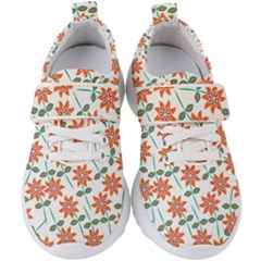 Bloom Blossom Botanical Kids  Velcro Strap Shoes