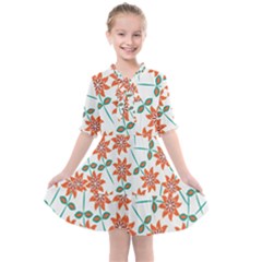 Bloom Blossom Botanical Kids  All Frills Chiffon Dress