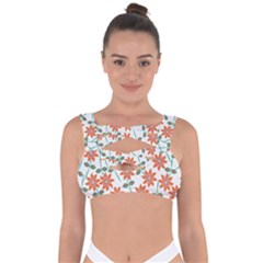 Bloom Blossom Botanical Bandaged Up Bikini Top