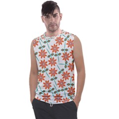 Bloom Blossom Botanical Men s Regular Tank Top by Jancukart