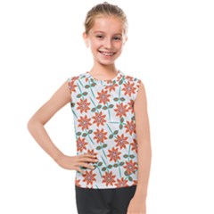 Bloom Blossom Botanical Kids  Mesh Tank Top