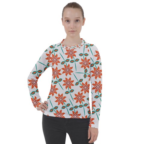 Bloom Blossom Botanical Women s Pique Long Sleeve Tee by Jancukart