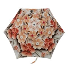 Sakura Flowers Flower Pink Blossom Spring Mini Folding Umbrellas