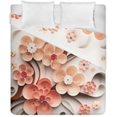 Sakura Flowers Flower Pink Blossom Spring Duvet Cover Double Side (california King Size)