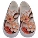 Sakura Flowers Flower Pink Blossom Spring Men s Canvas Slip Ons View1