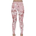 Flower Flowers Floral Flora Naturee Pink Pattern Classic Yoga Leggings View1