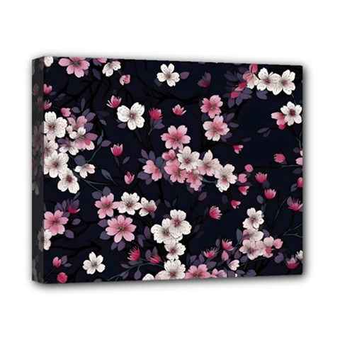 Sakura Flower Flowers Floral Flora Nature Canvas 10  X 8  (stretched)