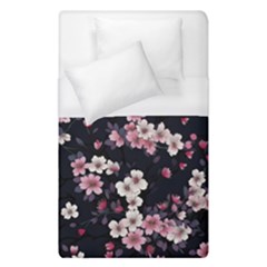 Sakura Flower Flowers Floral Flora Nature Duvet Cover (single Size)