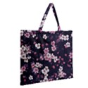 Sakura Flower Flowers Floral Flora Nature Zipper Large Tote Bag View2