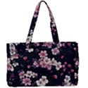 Sakura Flower Flowers Floral Flora Nature Canvas Work Bag View1