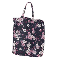 Sakura Flower Flowers Floral Flora Nature Giant Grocery Tote